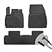 Produktbild moto-MOLTICO Gummimatten Auto Fußmatten mit Rand Gummi Automatten 4-teilig Set - passend für Renault Megane E-Tech ab 2022
