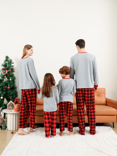 Family Christmas Pajamas Matching Sets for Adult, Matching Christmas Pajamas 2 Piece Outfit Christmas Pjs4