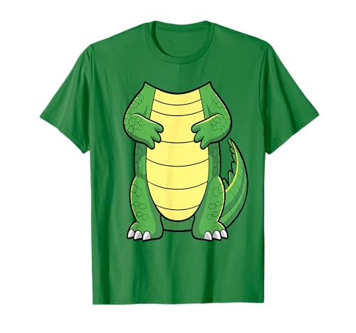 Funny Crocodile Alligator Costume T Shirts for Men Women Kids Halloween Tees