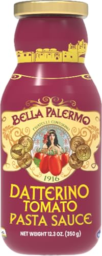 Contorno Datterino Tomato Pasta Sauce (11.6 Oz) 330g – Imported Authentic Italian Sugo with Extra...