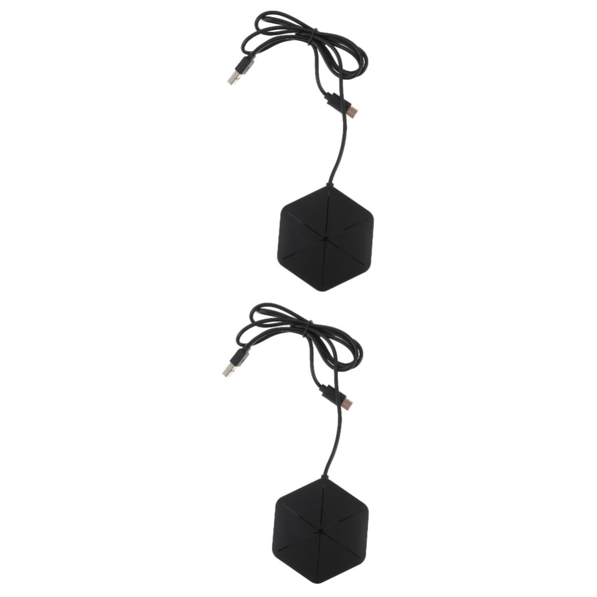 Gatuida 2pezzi Hub Usb Multifunzionale Porte Portatile Otg Adattatore Per Computer e Laptop Trasmissione Design Compatto Per e Casa