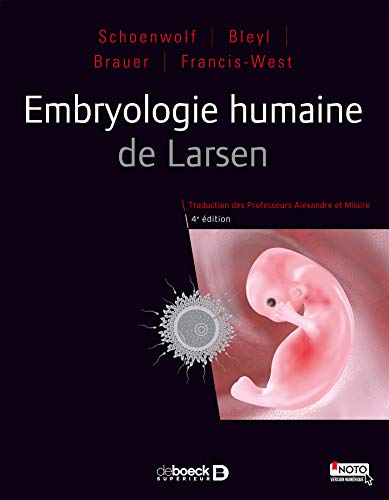 Télécharger Embryologie humaine Livre eBook France