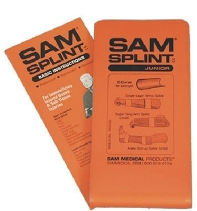 Attelle SAM Splint Junior 18" pliable et radiotransparente pour premiers secours