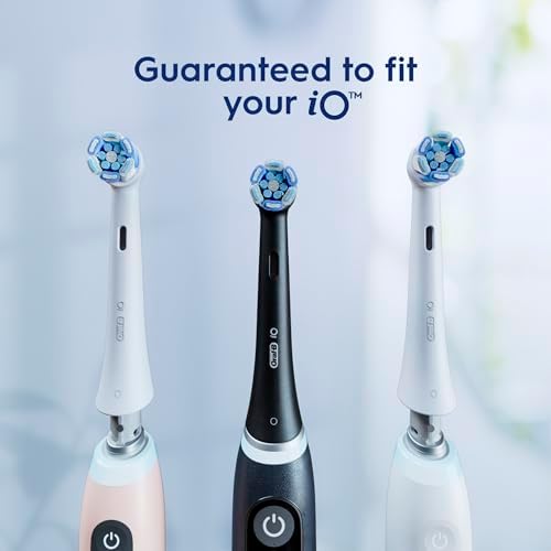 Oral-B iO Genuine Ultimate Clean Replacement Brush Heads, Black, 2ct Refills, 6 Month Supply, Compatible Exclusively with Oral-B iO Electric Toothbrushes, Not Compatible with any Other Series Including: Pro, Vitality, Smart, or Genius - 5