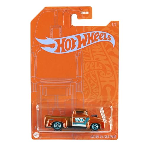 Hot Wheels Camión Ford 56 Escala 1:64 miniatura 1