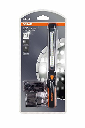 OSRAM LEDIL206 LEDinspect Slimline 250 Lampada da Lavoro a LED Ricaricabile