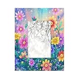 Pantalla multifuncional: el marco de fotos familiar viene con un gancho de pared integrado y un soporte de escritorio plegable, que se puede colgar vertical u horizontalmente en la pared o en el escritorio. Se puede mostrar en cualquier lugar, adecuado para cualquier habitación.