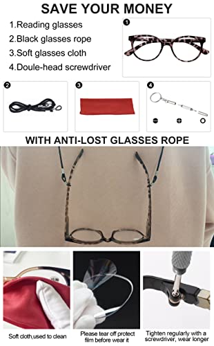 Image of OCCI CHIARI Narrow Reading Glasses Women Colorfull Cute Readers for Petite Face