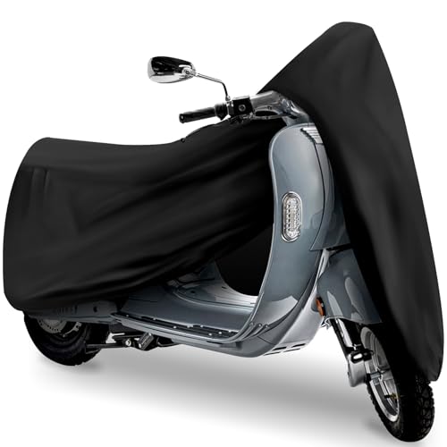 TOKEPT Scooter Cover, Waterproof Moped Cover, Vespa Cover, Outdoor Windproof and...
