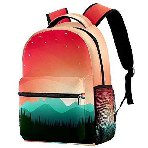 Sac à dos ordinateur portable grande capacité pour homme et femme rouge
