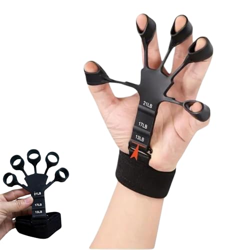 EURI | Ejercitador de dedos | Fortalecedor de manos | Ejercicio de antebrazo | Cuidado de manos y muñecas | Extensor