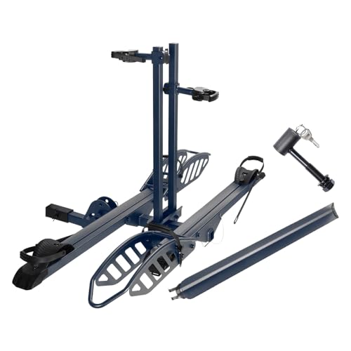 CyberRack E2 Hitch eBike Rack with Ramp – 2-Bike Electric