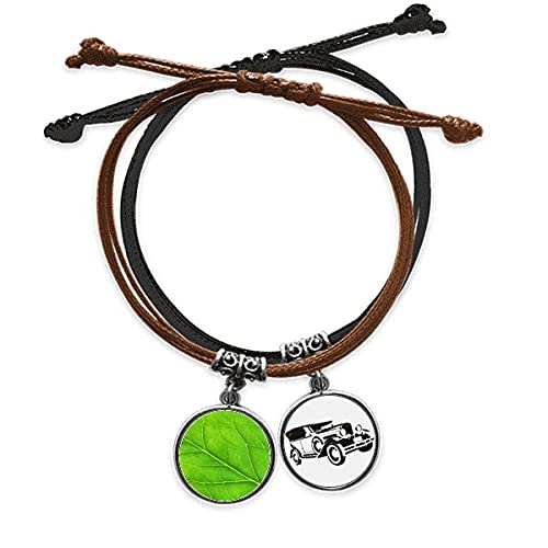 Bracelet corde cuir ajustable plante lumière pour en finir avec les bijoux rigides