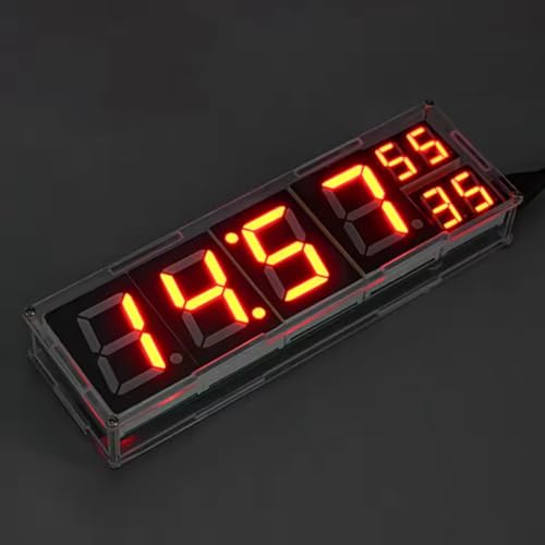 Kit de bricolaje electrónico ESP8266 módulo WiFi reloj de red de 8 bits y temperatura 5