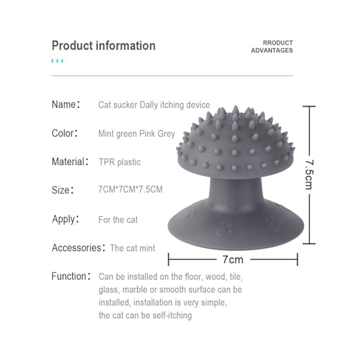 Image of Cat Self Groomer, Cat scratcher Cat Massage Combs for Short Long Fur Cats, Kitten Puppy Massager Cat Brushes