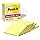 Post-it Super Sticky Lined Notes, 6 Sticky Note Pads, 4 x 4 in., School Supplies, Office Products, Sticky Notes for Vertical Surfaces, Monitors, Walls and Windows, Canary Yellow