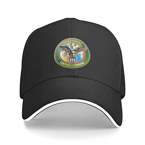 Gorra unisex ajustable estilo cowboy negra miniatura 1