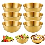 Application polyvalente : Parfaits pour diverses occasions, ces Bol Inox sont idéaux pour les salades, les collations, les plats principaux ou même en camping. Les bols mélangeurs en acier inoxydable sont une aide pratique pour tout type de préparation et de présentation des aliments.