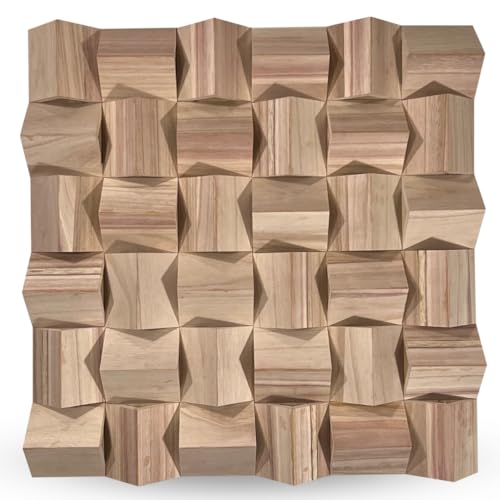 Wood Acoustic Diffuser Panel for Sound Control