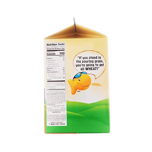 Image of Pepperidge Farm Goldfish Baked Snack Crackers with Whole Grain Cheddar Cheese, 31 Oz, Pack of 6
