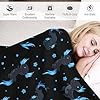 Axolotls Throw Blanket for Teens Boys Girls and Adults Soft Warm Cozy Funny Midweight Food Flannel Blankets for Couch Sofa Bed Camping Travel Home Decor 40" X 50" #3