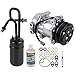 AC Compressor w/A/C Repair Kit For Jeep Wrangler TJ 1997 1998 - BuyAutoParts 60-80174RK New