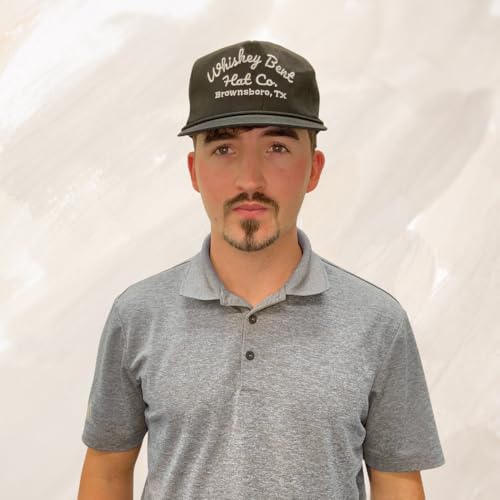 Image of WHISKEY BENT HAT CO. The Frio Snapback Rope Hat - Vintage Baseball Cap, Adjustable Outdoor and Trucker Cap, One Size Fits All