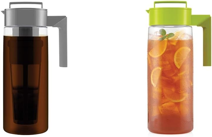 Takeya 2 Quart Cold Brew Coffee Maker and 2 Quart Airtight Pitcher Bundle