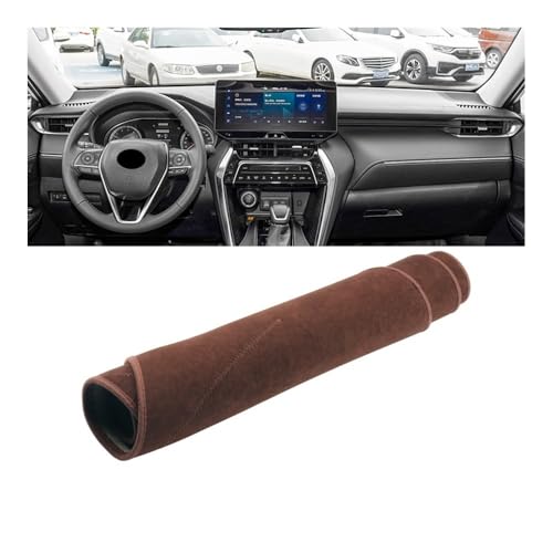 �ԗp�_�b�V���{�[�h�}�b�g �Ԃ̃_�b�V���{�[�h�J�o�[�}�b�g�n�C�u���b�h�C���p�l�m���X���b�v�J�[�y�b�g�p�ɓK�p����n���A�[�p���F���UXU80 2020 2021 2022 2023(B Brown LHD)