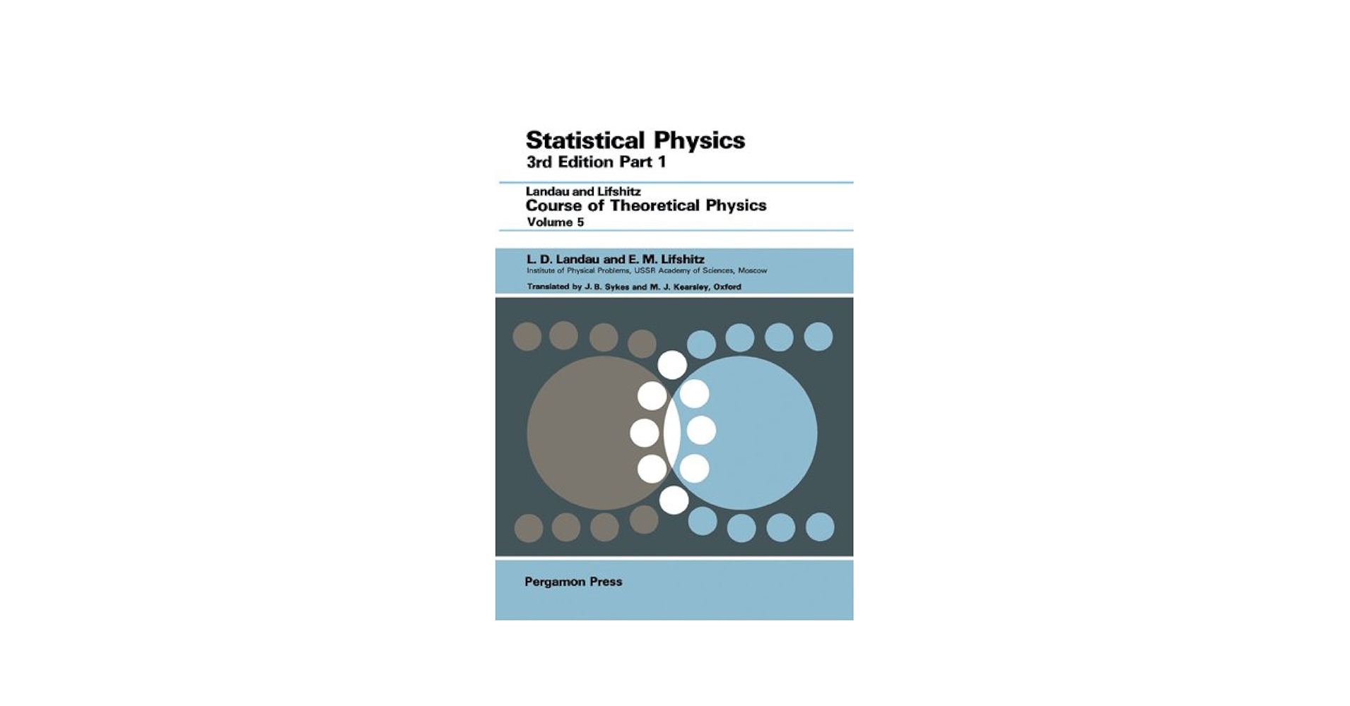 語学+参考書 Course of Theoretical Physics Course of Theoretical Physics 3, Landau, L. D., Lifshitz