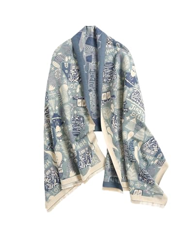 Jeelow Womens Pashmina Shawl Wrap – Reversible...
