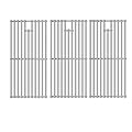 KIKIBRO 17/17.5 Inch Stainless Steel Cooking Grates for Charbroil Commercial Infrared 463355220 463242516, Cooking Grids for Weber Spirit E/S-310, 320, 330 Replacement Parts