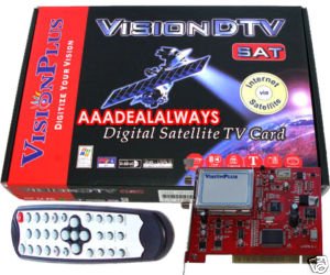NEW in BOX Dvb-s Twinhan 1020a Visionplus Satellite tv Card
