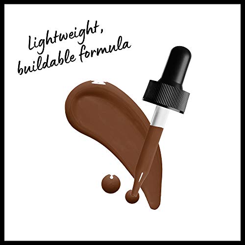 NYX PROFESSIONAL MAKEUP Total Control Pro Drop Foundation, Skin-True Buildable Coverage - Cocoa