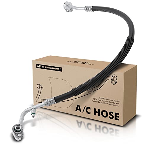 A-Premium A/C Discharge Line Hose Assembly Compatible with Dodge Ram 2500 2004, Ram 3500 2004 - Detailed View