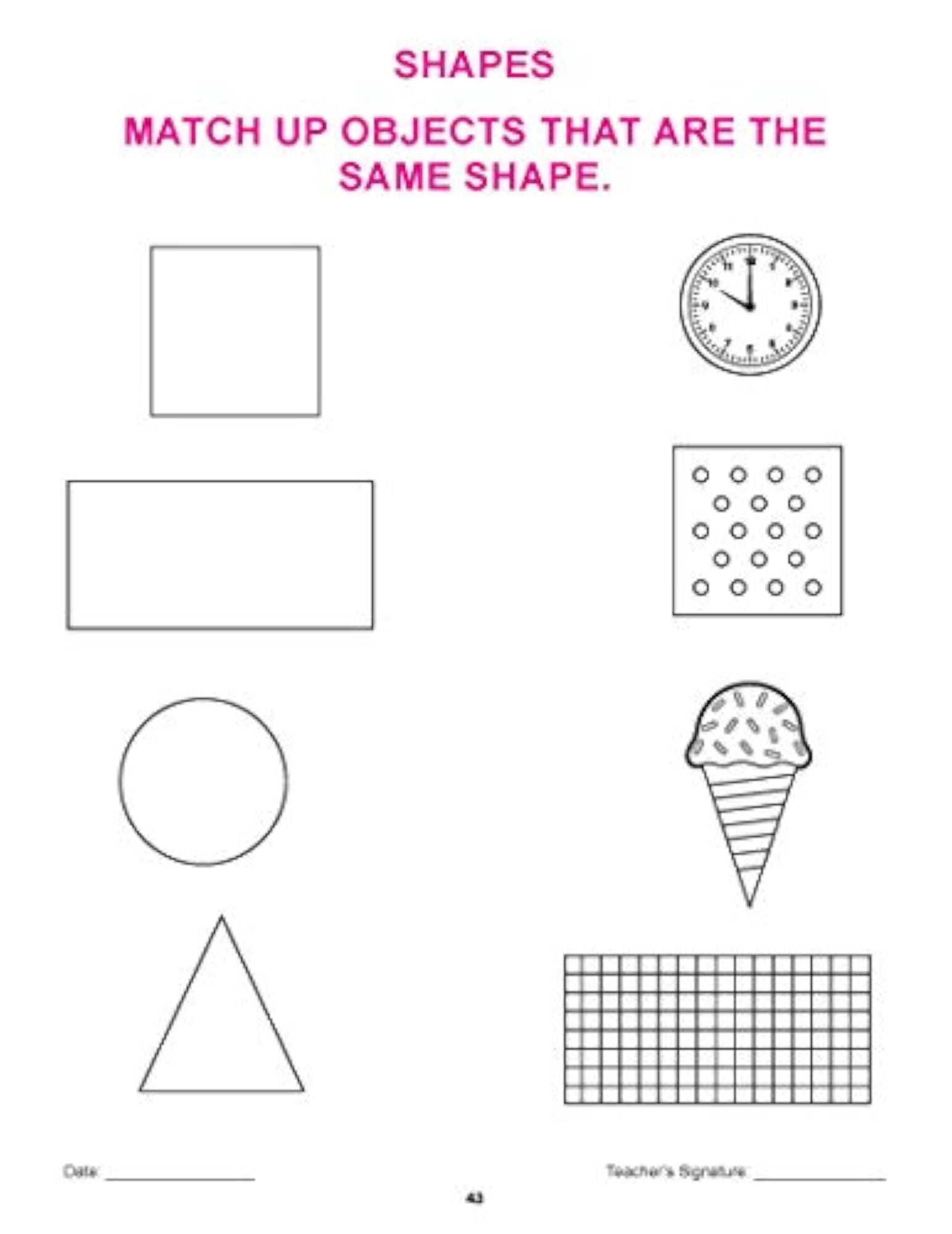 Kindergarten Maths Practice Book for Age 2-5