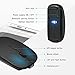 ANEWKODI - Ratón con Bluetooth Negro