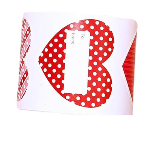 UTHCLO Pegatinas Adhesivas de Corazón para Manualidades 60 Unidades en 6 Colores Etiquetas Autoadhesivas para Sobres y Sellado Ideales para San Valentín Bodas y Decoración Escolar
