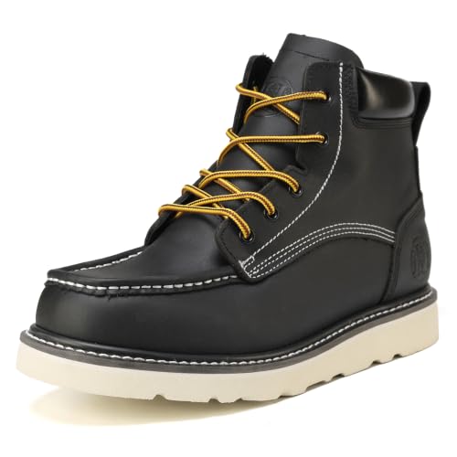 Image of Men's 6 inch Slip Resiatant Soft Toe Water Resistant Work Boots