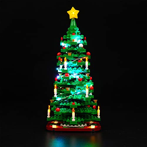 Led Light Kit for Lego Christmas Tree Led Lighting Set for Lego 40573 Christmas Tree, Not Include Models