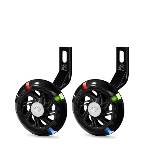 Image of PRUNUS Flash BIKE Training Wheels for 12 14 16 18 20 Inch.Training Wheels for Bike is Heavy Duty.Bicycle Training Wheel is Suitable Single Speed Bike