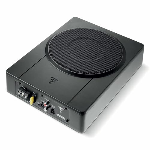 Focal ISUBACTIVE 8” Bomba Underseat Amplified Subwoofer, RMS: 75W - MAX: 150W