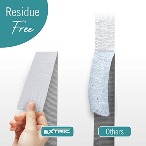 Image of EXTRIC Duct Tape, Heavy Duty Silver Duct Tape, Strong Adhesive 2 inch x 60 Yard, 6 Rolls Bulk, Waterproof for Indoor and Outdoor Repairs