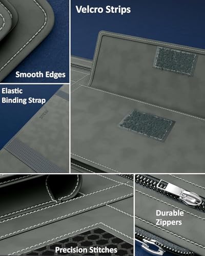 Image of FEDUS Premium Car Sun Visor Organizer Car Organiser and Storage Car Document Holder, Sunglasses Holder for Car, Car All New Accessories Multipocket Pouch Auto Interior Accessories for Truck, SUV, Van