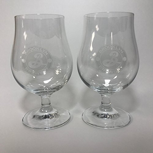 Brooklyn Brewery - Snifter Glass - 16 Ounce Glass - 2 Pack