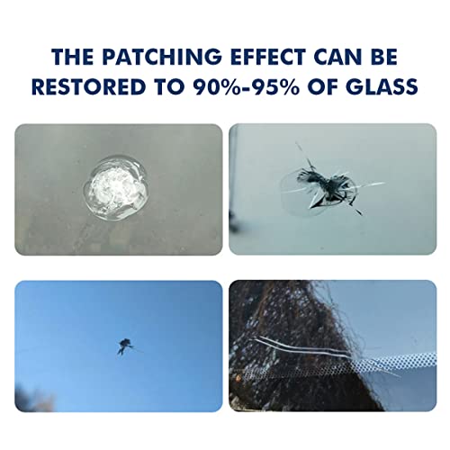Windshield Repair Resin, Car Windshield Crack Repairs Liquid, Automotive Glass Repair Fluid Quick Fix for Chips, Cracks, Star-Shaped Crack - Image 6