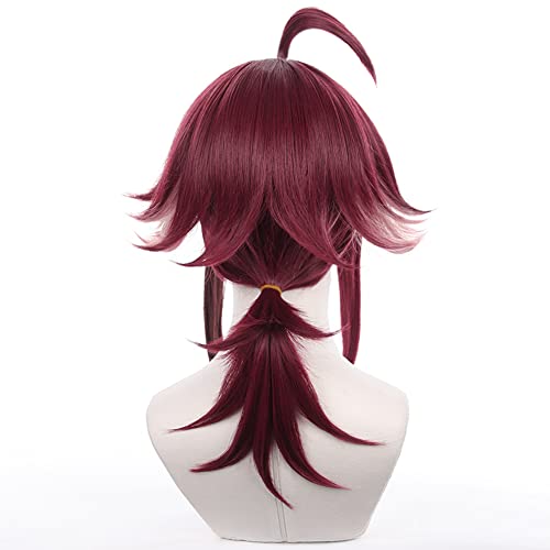 HIROAKIYA Shikanoin Heizou Cosplay Peruca, Genshin Impact Cosplay Shikanoin Heizou Peruca com Touca