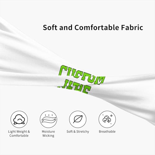 Image of Custom Sports Headband Custom Sweatband Bandana Add Your Image Logo Text Number. Bulk Custom Men Or Women Moisture Wicking Ventilate Elastic ﻿Headband