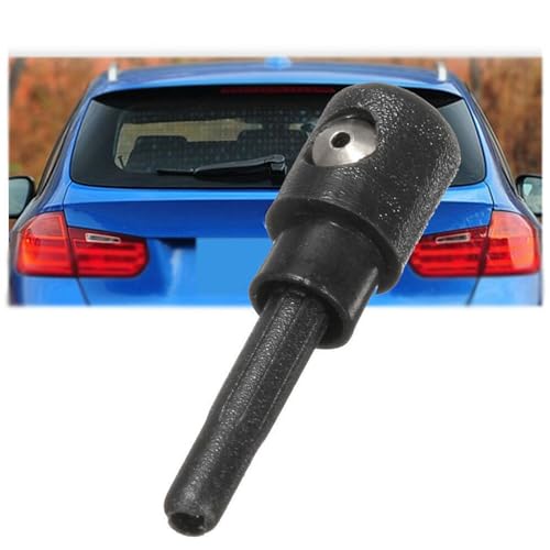 4x Scheibenwaschdüse für Heckwischer Universelle Sprühdüsen für VW Golf 4/5, Audi A3, Skoda Fabia Hochwertige Kunststoff-Kupfer-Düsen Präzise Wasserverteilung, Einfache Montage