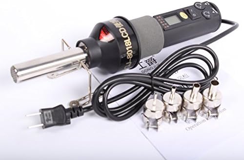 110V 250W LCD Hot Air Gun ICs Desolder with Nozzles Soldering Station